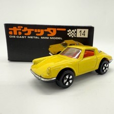 Vintage Masudaya Poketer Play Art 14 Porsche 911 Made in Hong Kong Retro picture