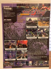 1999 Dreamcast Preview Trickstyle Game Informer Magazine Page Acclaim picture