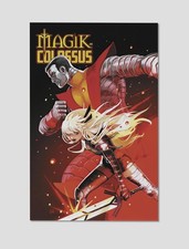 Magik and Colossus X-Men Legends Premium Giclee Print Poster 11x17  Wall Art picture