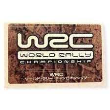 Sony PlayStation 2 PS2 World Rally Championship WRC EA Memory Card Sticker picture
