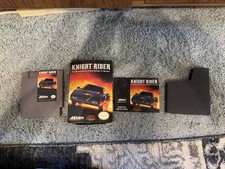 Knight Rider (NES Nintendo, 1989) Box, Manual, And Game picture