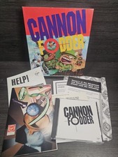 Cannon Fodder PC CD-ROM 1993 Virgin Interactive Big Box Vintage Game picture