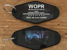 WarGames Whopper Computer System Inspired Keytag picture