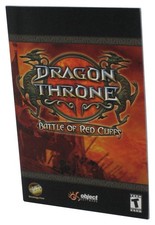 Dragon Throne Battle of Red Cliffs PC Manual Book - (Manual ONLY) picture