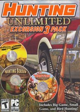 HUNTING UNLIMITED EXCURSION 3 PACK - 3x Big Game & Bird Hunter PC Games - NEW picture