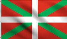 DMSE Basque Biscay Green St. Andrew's Cross Flag 3X5 Ft Foot 100% Polyester 1... picture