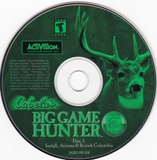 Vintage Cabela's Big Game Hunter 5 Platinum Disc 1 & 2 (PC, 2001)*DISC ONLY* picture