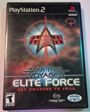 Star Trek: Voyager Elite Force (Sony PlayStation 2 2001) PS2 Complete CIB picture