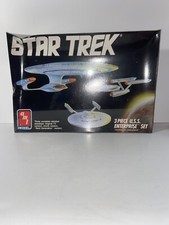 Star Trek 3 Piece Enterprises: NCC-1701, A, & D AMT / ERTL 1988 Model Kit # 6618 picture