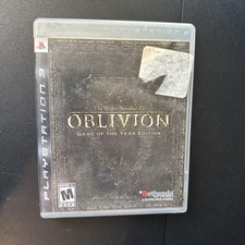 Elder Scrolls IV 4 Oblivion Game Of The Year PlayStation 3, 2007 CIB Complete picture