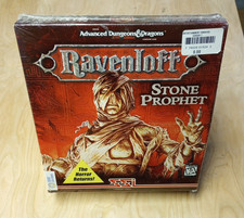 New Sealed Ravenloft Stone Prophet SSI CD ROM IBM PC Big Box Game DOS CIB 1995 picture