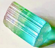 Beautiful Watermelon Tourmaline Crystal Natural Raw Rough Specimen Brazil picture
