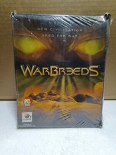 WarBreeds PC Big Box, NEW SEAL Damaged- Vintage - RETRO C&C Red Alert with DNA picture