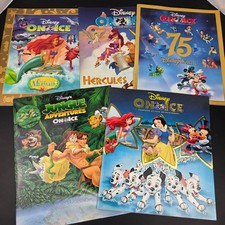 Disney On Ice Show Program Lot Collection Little Mermaid Hercules Jungle picture