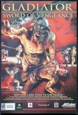 Gladiator Sword Of Vengeance Magazine Print Ad 2004 Acclaim PS2 Xbox picture