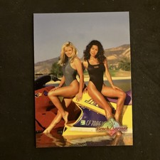 1997 BENCH WARMER - #78 -Double Play -  Brooke Burke Nikki Ziering picture