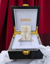 Mermaid Zippo Lighter Handmade Silver-Plated Copper | Limited Luxury Gift picture