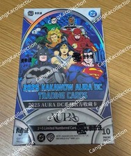 2025 Kakawow AURA DC Collection Trading Cards Sealed Booster Box In Stock picture