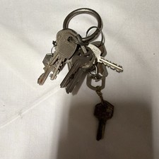 Vintage Mixed Key Lot Castle Cabinet House Lock Keys Hardware Crafts Untested picture