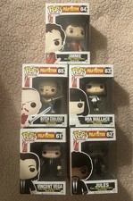 Funko Pop Movies Pulp Fiction Lot of 5 Jules, Vincent, Mia,  Butch and Jimmie picture