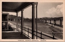 Vintage Whipple Barracks Hospital Arizona Postcard Albertype Co. RPPC picture