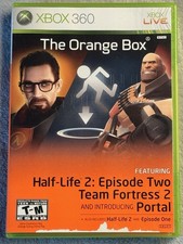Orange Box Microsoft Xbox 360 Complete CIB Tested Half Life Portal Team Fortress picture