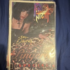 London Night Lingerie Special comic Signed by Sky Owens - Original Autograph picture