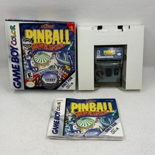 3-D Ultra Pinball: Thrillride Nintendo Game Boy Color w/Box & Manual picture