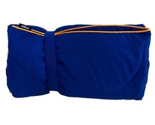 JetBlue Airways 49 x 36 in. Royal Blue Roll-Up Quilted Blanked (Mint Class) NEW picture
