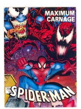 1993 Marvel Comics Spider-Man Maximum Carnage Official Checklist Card Venom picture