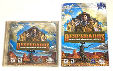 Desperados: Wanted Dead or Alive (PC, CD-ROM, 2001) w/ User Manual picture