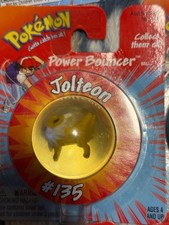 Pokémon Vintage 1999 Power Bouncer Ball Jolteon  #136 Collectible picture