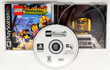 LEGO Island 2 (Sony PlayStation 1 PS1, 2001) COMPLETE CIB Tested & Cleaned picture