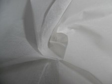 NEW SHIPMENT READ COTTON ORGANDY~WHITE~MEDIUM STIFF HAND~18