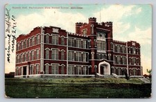Alva Oklahoma Science Hall Northwestern State Normal School Postcard N036 picture