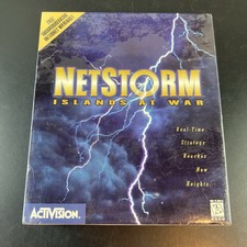 NetStorm - Islands At War PC CD-ROM Big Box Game Brand New Sealed picture