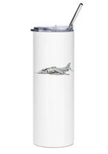 Hawker Siddeley AV-8S Matador Stainless Steel Water Tumbler with straw - 20oz. picture