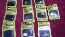 Lot of 10 vintage Royal Coat Decorative Hardware Hinges and Brass Knobs picture