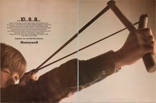 Honeywell Space Shuttle Computer Vintage Magazine Ad Slingshot 1985 picture