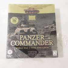 Panzer Commander World War II Tank Simulator PC CD-ROM Windows 95 NEW SEALED picture