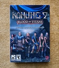 Konung 2 Blood Of Titans (PC CD-ROM, 2004) Role Playing RPG w/Manual picture