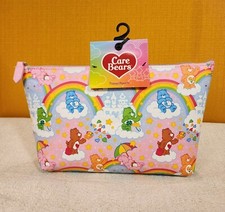 Care Bears Rainbow Star Castle AOP Makeup Case Pounch Cosmetic Travel Bag NEW picture