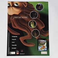Tarzan Untamed PS2 Beast Within Print Ad/Poster Official Promo Art picture