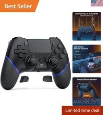 Wireless Controller for PS4 with Hall Effect Joystick 2 Macro Buttons Vibrati... picture