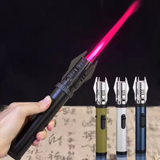 Planet Lightsaber Torch Lighter Windproof Jet Flame Butane Metal Lighter for BBQ picture