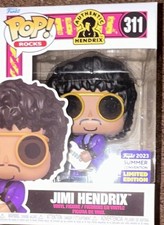 Funko Pop Rocks Jimi Hendrix #311 Limited Edition Exclusive 2023 Summer Con picture