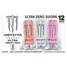 Monster Energy Drink Variety Pack Ultra Peachy Keen Zero Ultra Strawberry Dreams picture