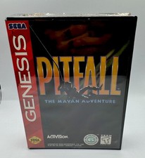 Pitfall: The Mayan Adventure Genesis Brand New Factory Sealed Loose Cartridge picture
