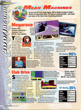 GAME PLAYERS 3DO JAGUAR Megarace Club Drive Vintage 1995 Print Ad picture