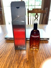 EMPTY Fahrenheit Christian Dior, 6.8 OZ EMPTY **READ** picture